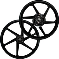 Par de Rodas Liga Leve Freio a Tambor CG 125 Fan Titan KS KSE (2000-2008) com Rolamentos - imagem 1