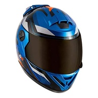 Capacete Fechado Pro Tork Evolution 788 G8 EVO - Azul/Laranja Brilhante (Tam. 62) - imagem 4