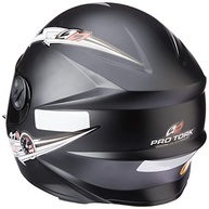 Capacete Fechado Pro Tork Liberty For Kids Solid Preto Fosco Tam. 54 - Segurança e Estilo para Pequenos Aventureiros! - imagem 3