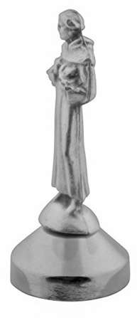 Estátua de São Francisco de Assis - Devocional Católica para Casa e Escritório - 7,6cm - Feita na Itália - imagem 4