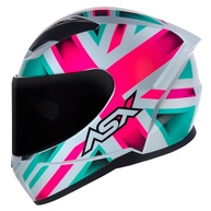 Capacete ASX City Feminino Rosa: Estilo e Segurança para suas Aventuras Urbanas - imagem 1
