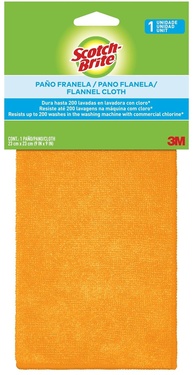 Scotch-Brite Super Pano Multiuso - Flanela de Limpeza Durável e Sem Fiapos - 1 Unidade - imagem 1