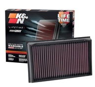 Filtro de Ar K&N Alto Desempenho para VW Golf, Jetta e Bora 2018-2019 (33-5084) - imagem 2
