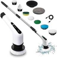 Esfregão Elétrico Premium 9 em 1 Sem Fio – Mop Giratório 360° Recarregável para Limpeza Profunda em Pisos, Janelas, Banheiro e Cozinha - imagem 1