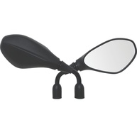 Espelho Retrovisor Mini GS F800 Haste Fixa - Universal para Motos Honda CG, XRE, CB, Twister, Tornado, Falcon - imagem 1