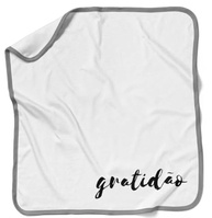Mantinha Bebê Gratidão - Flufi Nine - Algodão Orgânico Personalizado - imagem 2