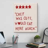 Arte de Parede Cozinha Fofa 20x25cm - Decoração Minimalista Engraçada para Sala e Cozinha - imagem 5