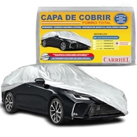 Capa de Carro Forrada Total Impermeável Proteção UV Silver - Tamanho G - imagem 2