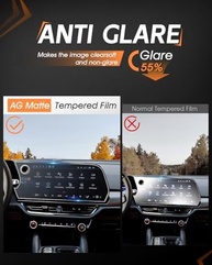 Protetor de Tela Fosco CDEFG para Chevrolet Equinox EV 2024-2026: Antirreflexo e Antiarraanhões para Tela de 17.7" - imagem 3