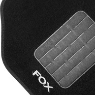 Kit 5 Tapetes Carpete Automotivo Fox 2003-2014 Preto - Encaixe Perfeito e Durabilidade - imagem 2