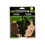 Pastilha de Freio Traseira Potenza PTZ140XT Semi-Metálica - Alta Performance para Honda e Triumph - imagem 2