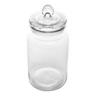 Porta Mantimento de Vidro com Tampa de Bambu 1,6L - LYOR | Frescor e Estilo na Cozinha - imagem 2