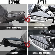 Capas de Acabamento Fibra de Carbono para Espelho Retrovisor Honda Gold Wing GL1800 (2018-2020) - imagem 5