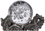 Dragons of Corfu Castle - Estátua Decorativa Gótica com Globo de Vidro, 12 cm, Design Toscano - imagem 4
