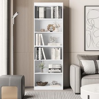 Organizador Livreiro Moderno para Sala e Escritório - Design Gold Branco - imagem 2