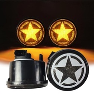 Luzes de Grade Frontal LED para Jeep Wrangler JK 2007-2017: Estilo e Segurança com Plug & Play - imagem 2