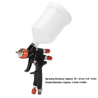 Pistola Pulverizadora de Tinta a Ar Profissional - Alimentação por Gravidade com Bico de Latão - imagem 5