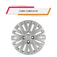 Calota Aro 14" Prata Grid para Gol, Voyage e Saveiro G5 (Jogo c/ 4) - Design Esportivo e Proteção - imagem 4