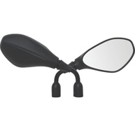 Espelho Retrovisor Mini GS F800 Haste Fixa - Universal para Motos Honda CG, XRE, CB, Twister, Tornado, Falcon - imagem 2