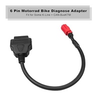 Cabo Adaptador OBD2 6 Pinos: Diagnóstico Completo para Moto Guzzi, Vespa, Yamaha, Harley Davidson e Mais! - imagem 4