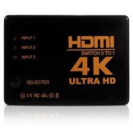 Hub Switch HDMI 3x1 com Controle: Imagem Full HD 1080p e 4K 3D sem Complicações - imagem 4