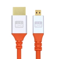 Cabo Micro HDMI 4K Ultra Flexível CY: Alta Velocidade e Durabilidade para Sua HDTV - imagem 1