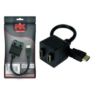 Divisor HDMI PIX: 1 Entrada para 2 Monitores - Expanda sua Imagem! - imagem 1