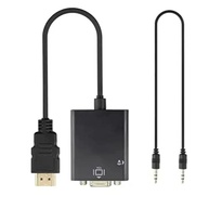 Adaptador HDMI Macho para VGA Fêmea com Áudio 1080p - Conexão Universal Inteligente - imagem 3