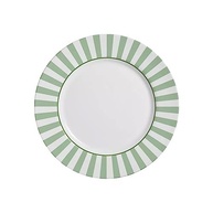 Prato Sobremesa Herbal Strip Alleanza - 6 Unidades | Cerâmica Premium com Decoração Digital - imagem 2