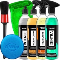 Kit Completo Vonixx: Sintra Fast, Hidracouro, Higicouro, Intense e Acessórios Karbox para Detalhamento Automotivo - imagem 2
