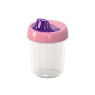 Copo com Bico Bebê 350ml Rosa - Transição Segura e Antivazamento com Tampa Higiênica - imagem 2
