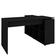 Mesa de Escritório em L com 8 Nichos - Design Moderno para Home Office - imagem 5