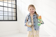 Skip Hop Porta-Snack Zoo Guaxinim - Copo Anti-derramamento para Crianças a Partir de 12 Meses - imagem 3
