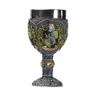 Estatueta Hufflepuff Harry Potter - Taça Decorativa com Detalhes em Cristal Amarelo - imagem 4