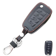 Capa de Couro Premium para Chave Canivete Hyundai e Kia: Proteção e Estilo para Elantra, Tucson, Creta, ix35, HB20, Sonata, Azera, i30 - imagem 2