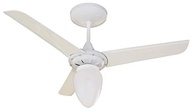 Ventilador de Teto Aliseu Iceberg Branco 92cm com Controle de Parede 127V - Design Moderno e Econômico - imagem 2