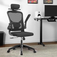 Cadeira de Escritório Ergonômica com Estofado de Mesh Premium - Conforto e Postura Ideal - imagem 1