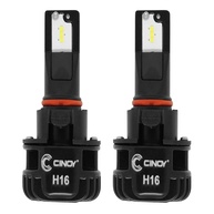 Kit Lâmpada Super LED Cinoy H16: Iluminação Potente 6000 Lumens 6500K - imagem 1
