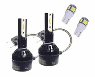 Kit Super LED H7 + T10 8000K: Iluminação Premium para Seu Carro - imagem 2