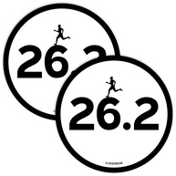 Ímã de Carro GEEKBEAR 26.2 Marathon - Celebre Sua Conquista com Estilo! - imagem 1