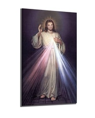 Quadro Decorativo em Canvas com Imagem de Jesus Cristo - 60x40cm | Decore com Fé e Estilo - imagem 2