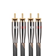 SKW Cabo RCA Premium para Audiófilos: Som Puro e Conexão Impecável (1.5m) - imagem 1