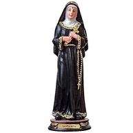 Imagem de Santa Rita em Resina 20cm - Decoração Sagrada Importada - imagem 1