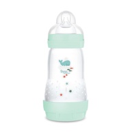 MAM Garrafa Anticólica Easy Start 260ml - Tetina Macia e Válvula Inferior para Bebês 0+ - imagem 1