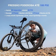 Mini Compressor de Ar Portátil para Bicicleta: Inflador Rápido e Compacto - imagem 5