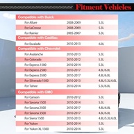 Kit 8 Injetores de Combustível 12613411 para Chevrolet/GMC: Potência e Economia para Sua Escalade, Silverado e Mais! - imagem 3