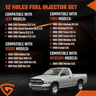 Injetores de Combustível 12 Furos: Potencialize seu Jeep, Ford Mustang e Dodge Ram! - imagem 4