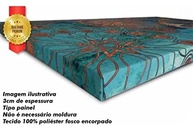 Quadro Decorativo Náutico Azul Marinho 55x100cm - Estrelas e Conchas para Ambientes Inspiradores - imagem 4