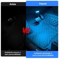 Iluminação LED Automotiva Multicolorida: Transforme o Interior do Seu Carro! - imagem 4