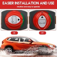 Interruptor Desconexão Bateria 12V/48V Universal - Isolador Positivo à Prova d'Água - imagem 5
